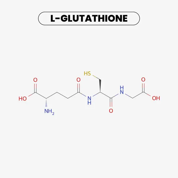 L-Glutathione 1500mg — chemical structure